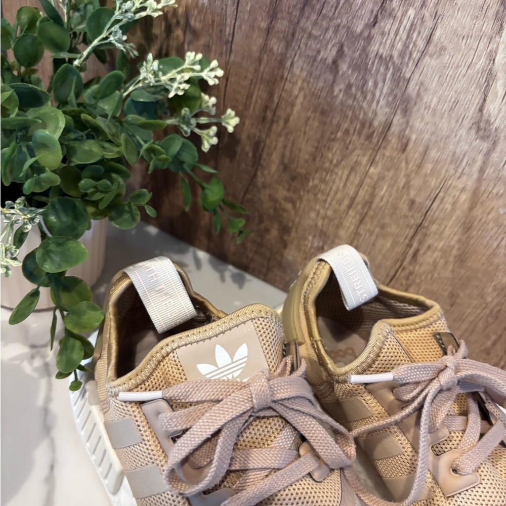 adidas Beige Athletic Shoes - Picture 2 of 8